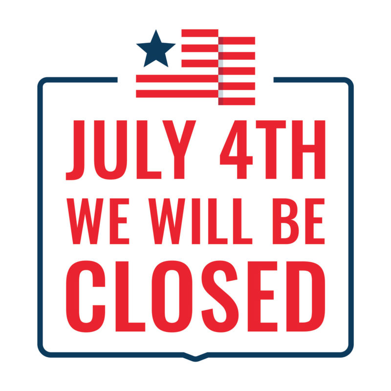 We Are Closed July 4th Glorioso's Italian Market